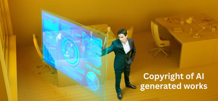 Copyright of AI generated works
